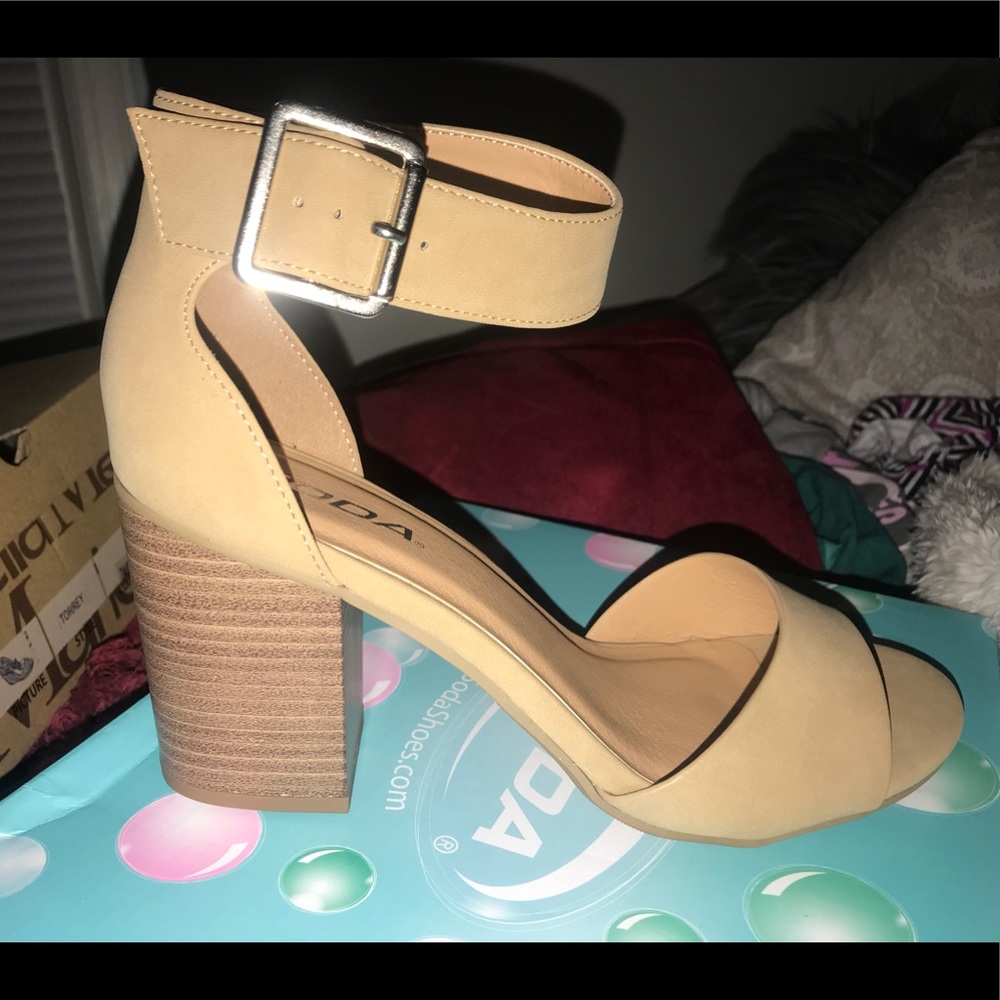 Soda Heeled Sandals